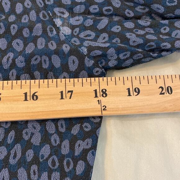 Fresha London Blue Tiered Boho Peasant Dress Size XS - Picture 4 of 9